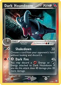 Dark Houndoom Holo 5