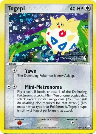 Togepi Reverse Holo 50 Normal
