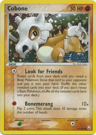 Cubone Reverse Holo 51