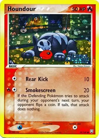 Houndour Reverse Holo 59 Normal