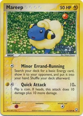 Mareep Reverse Holo 67 Normal