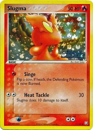 Slugma Reverse Holo 77 Normal