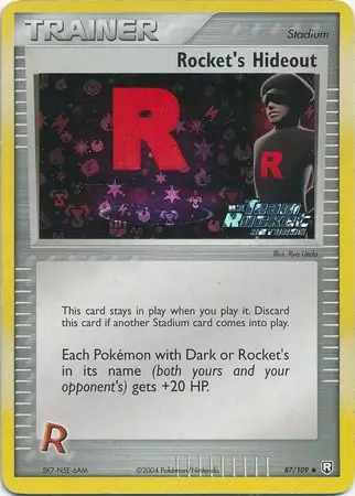 Rocket's Hideout Reverse Holo 87 Normal