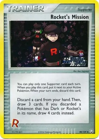 Rocket's Mission Reverse Holo 88 Normal