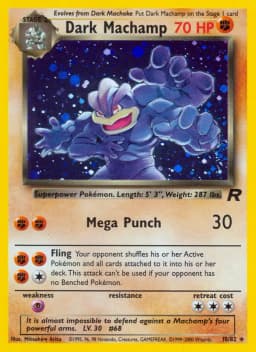 Dark Machamp Holo