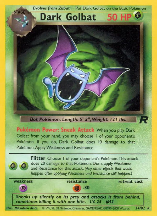 Dark Golbat 24