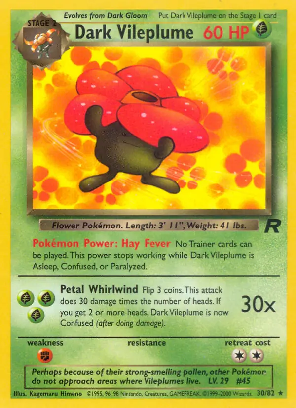 Dark Vileplume 30