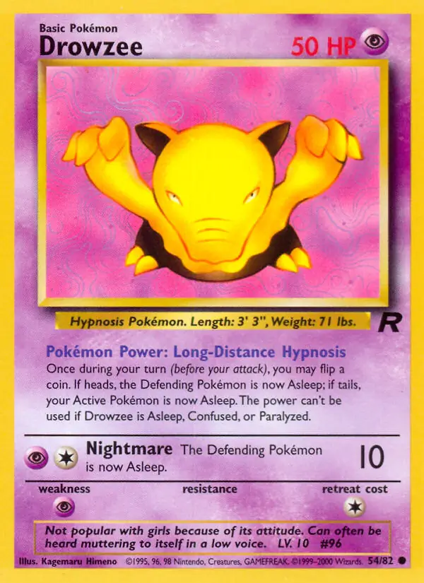 Drowzee 54