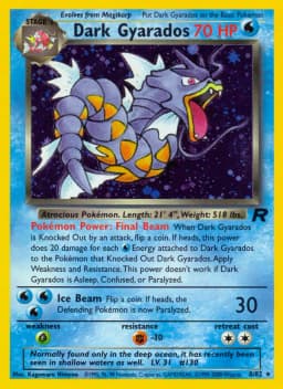 Dark Gyarados Holo