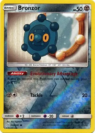 Bronzor Reverse Holo 100