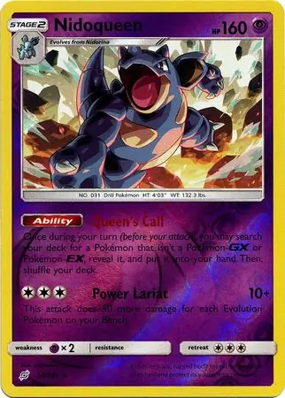 Nidoqueen Reverse Holo 56
