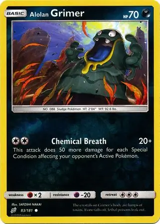Alolan Grimer Reverse Holo 83