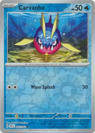 Carvanha Reverse Holo 042