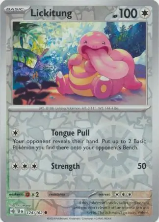 Lickitung Reverse Holo 124