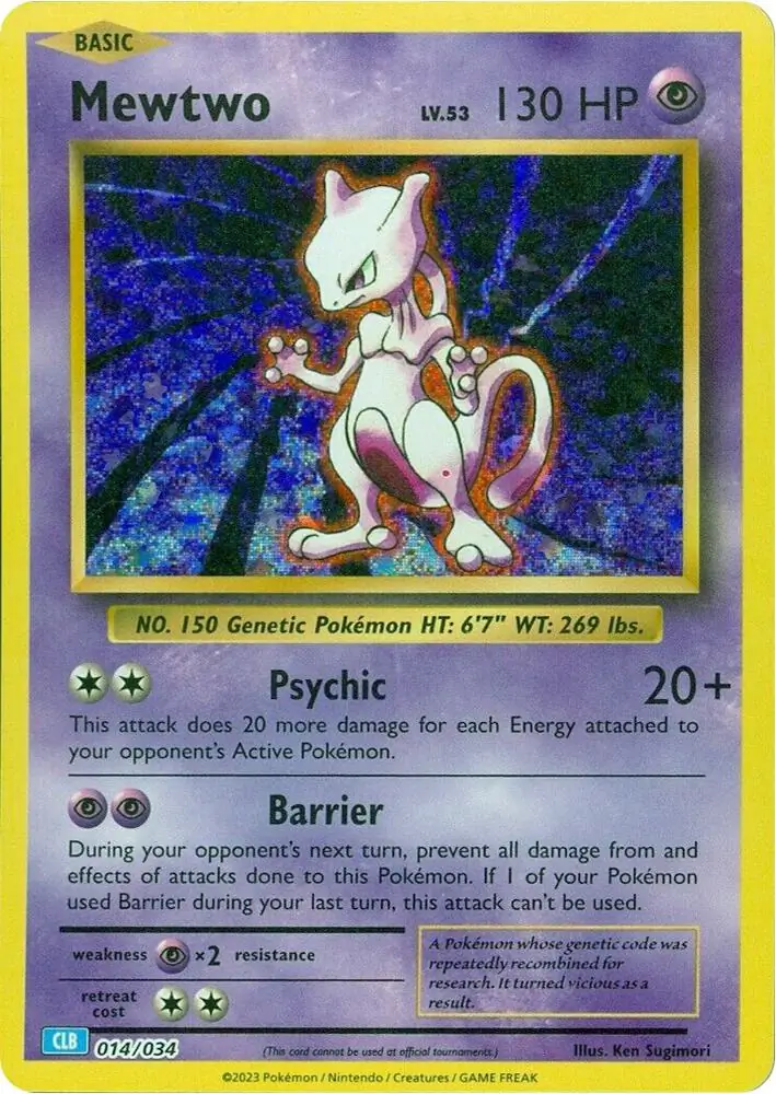 Mewtwo 014 Normal