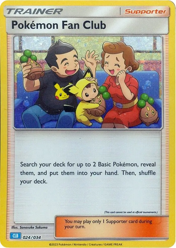 Pokemon Fan Club CLB 024