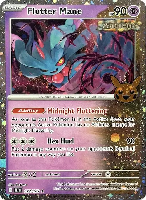 Flutter Mane Cosmos Holo 078 Normal