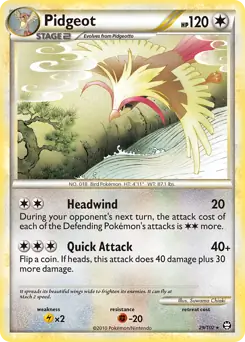 Pidgeot 29 Normal