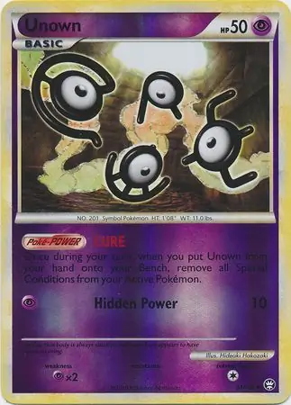 Unown Reverse Holo 51