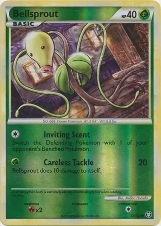 Bellsprout Reverse Holo 57 Normal
