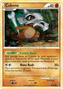 Cubone 60 Normal