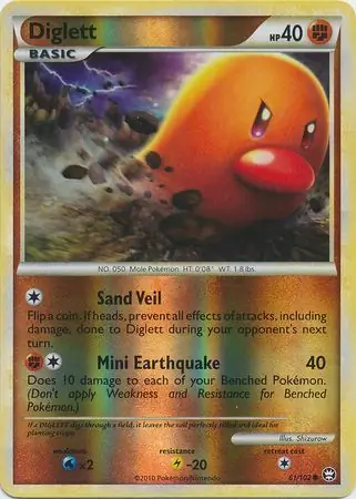 Diglett Reverse Holo 61