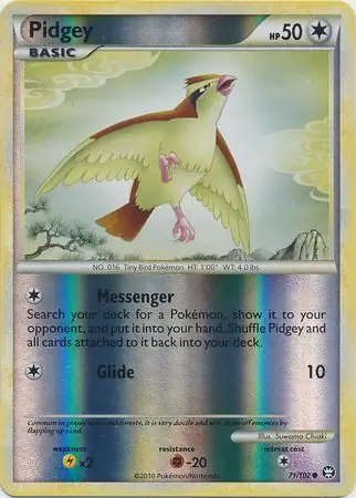 Pidgey Reverse Holo 71