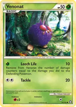 Venonat 81 Normal