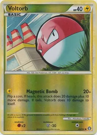 Voltorb Reverse Holo 83 Normal