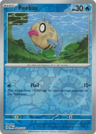 Feebas Reverse Holo 049 Normal