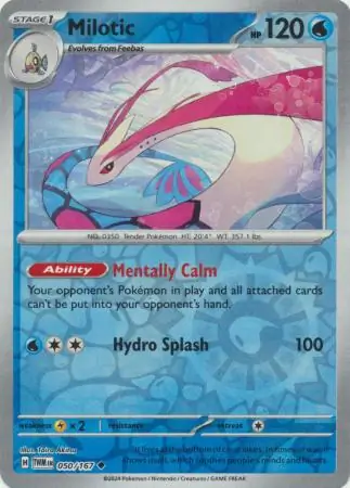 Milotic Reverse Holo 050 Normal