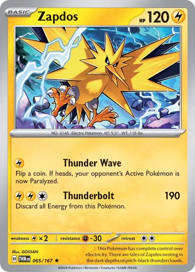 Zapdos 065 Normal