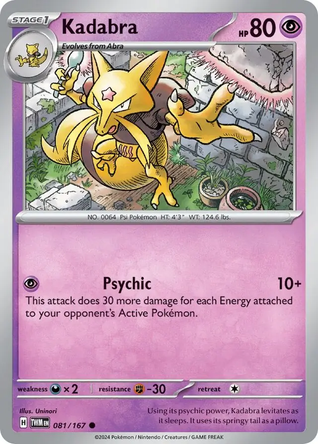 Kadabra 081 Normal