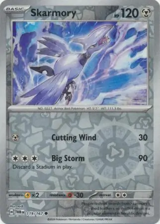 Skarmory Reverse Holo 119 Normal