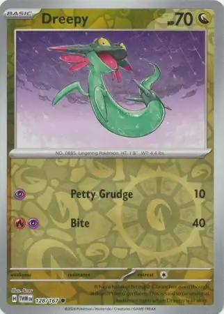 Dreepy Reverse Holo 128 Normal