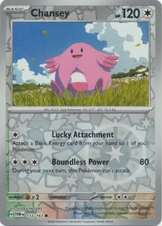 Chansey Reverse Holo 133