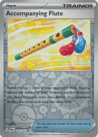 Accompanying Flute Reverse Holo 142 Normal