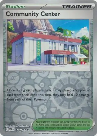 Community Center Reverse Holo 146 Normal
