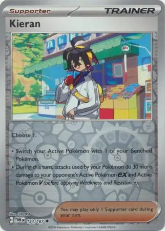 Kieran Reverse Holo 154 Normal