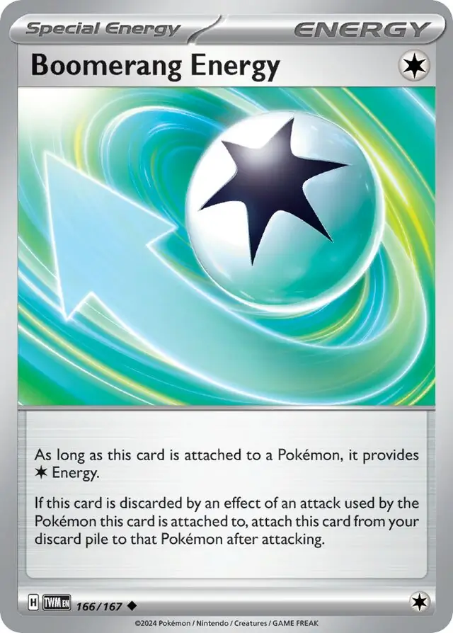 Boomerang Energy 166 Normal