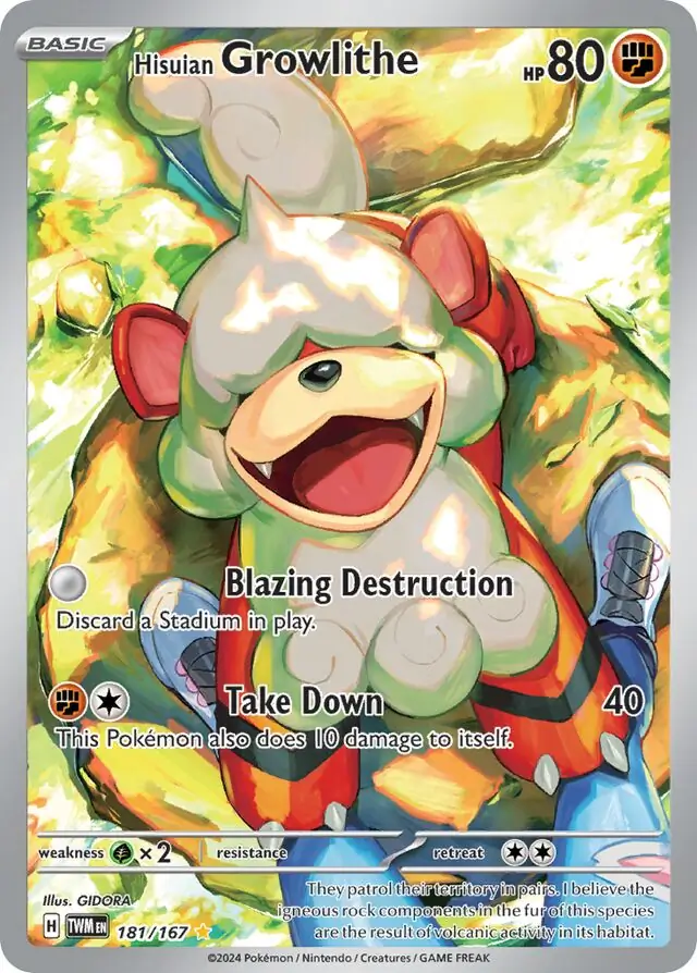 Hisuian Growlithe 181 Normal