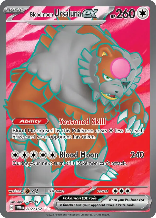 Bloodmoon Ursaluna ex 202 Normal