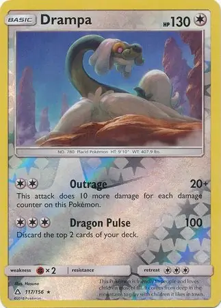 Drampa Reverse Holo 117 Normal