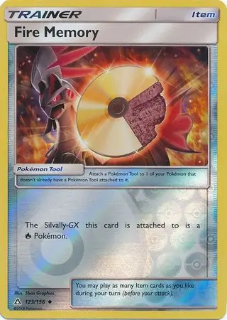 Fire Memory Reverse Holo 123 Normal