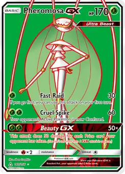 Full Art Pheromosa GX 140 Normal
