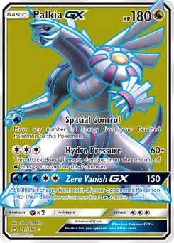 Full Art Palkia GX 147 Normal