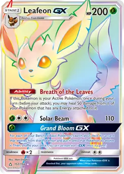 Leafeon GX Secret 157