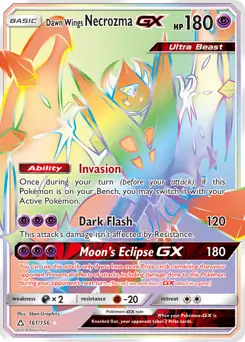 Dawn Wings Necrozma GX Secret 161 Normal