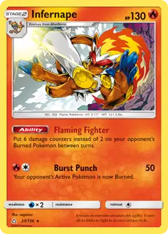 Infernape 23 Normal