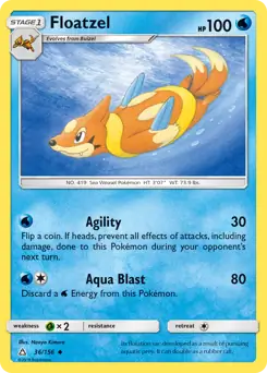 Floatzel 36 Normal
